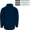 image:imageHolloway Bionic Hooded Jacket  Mens Allweather Athletic Gear Crafted for Athletes and TeamsNavyCarbon
