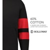 image:imageHolloway Boys Jackson Way HoodieBlackScarlet