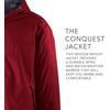 image:imageHolloway Conquest KneeLength JacketScarlet