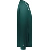 image:imageHolloway Mens Clubhouse Pullover Cage Jacket  Quarter Zip  Stylish Long Sleeves  Ultimate ComfortDark GreenWhite