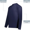 image:imageHolloway Mens Clubhouse Pullover Cage Jacket  Quarter Zip  Stylish Long Sleeves  Ultimate ComfortNavyNavy