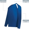 image:imageHolloway Mens Clubhouse Pullover Cage Jacket  Quarter Zip  Stylish Long Sleeves  Ultimate ComfortRoyalWhite