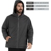 image:imageHolloway Mens Holloway Cold Secure JacketBlackWhite