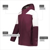 image:imageHolloway Mens Holloway Cold Secure JacketMaroonWhite