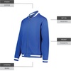 image:imageHolloway Mens Holloway Vstreet Full Zip JacketRoyalWhite