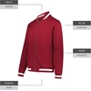 image:imageHolloway Mens Holloway Vstreet Full Zip JacketScarletWhite