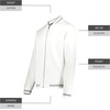 image:imageHolloway Mens Holloway Vstreet Full Zip JacketWhiteAthletic Heather