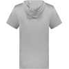 image:imageHolloway Mens Powered By Coolcore Short Sleeve Hoodie  Athleticfit Gym Hoodie With 4way Stretch and Cooling FabricAthletic Grey