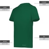 image:imageHolloway Mens Powered By Coolcore Short Sleeve Hoodie  Athleticfit Gym Hoodie With 4way Stretch and Cooling FabricDark Green