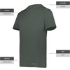 image:imageHolloway Mens Powered By Coolcore Short Sleeve Hoodie  Athleticfit Gym Hoodie With 4way Stretch and Cooling FabricIron
