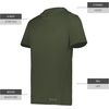 image:imageHolloway Mens Powered By Coolcore Short Sleeve Hoodie  Athleticfit Gym Hoodie With 4way Stretch and Cooling FabricOlive