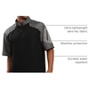 image:imageHolloway Raider Pullover Cage Jacket  WeatherResistant Quarter Zip Athletic Wear with Sleeve PocketCarbon PrintBlack