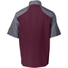 image:imageHolloway Raider Pullover Cage Jacket  WeatherResistant Quarter Zip Athletic Wear with Sleeve PocketCarbon PrintMaroon