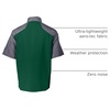 image:imageHolloway Raider Pullover Cage Jacket  WeatherResistant Quarter Zip Athletic Wear with Sleeve PocketForest Green