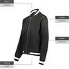 image:imageHolloway VStreet Full Zip JacketBlackWhite