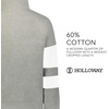 image:imageHolloway Womens Jackson Way PulloverCharcoal HeatherWhite