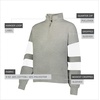 image:imageHolloway Womens Jackson Way PulloverCharcoal HeatherWhite