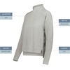image:imageHolloway womens Holloway Ladies Ventura 14 Zip PulloverGrey Heather
