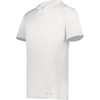 image:imageHolloway Mens Powered By Coolcore Short Sleeve Hoodie  Athleticfit Gym Hoodie With 4way Stretch and Cooling FabricWhite