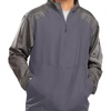 image:imageHolloway Raider Pullover Cage Jacket  WeatherResistant UltraLight Quarter Zip Sleeve Pocket  For Outdoors amp TravelCarbn Prt Grpht
