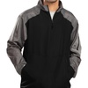 image:imageHolloway Raider Pullover Cage Jacket  WeatherResistant UltraLight Quarter Zip Sleeve Pocket  For Outdoors amp TravelCarbon PrintBlack