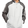 image:imageHolloway Raider Pullover Cage Jacket  WeatherResistant UltraLight Quarter Zip Sleeve Pocket  For Outdoors amp TravelCarbon Prnt Wht