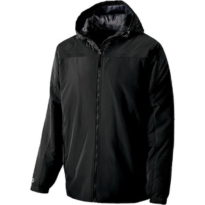 image:imageHolloway Bionic Hooded Jacket  Mens Allweather Athletic Gear Crafted for Athletes and TeamsBlack  Carbon