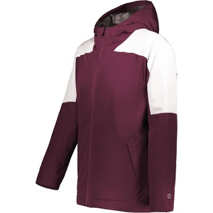image:imageHolloway Mens Holloway Cold Secure JacketMaroonWhite