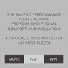 image:imageHolloway AllPro Performance Fleece HoodieAthletic Grey HeatherIron