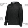 image:imageHolloway AllPro Performance Fleece HoodieBlack HeatherSilver