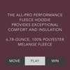 image:imageHolloway AllPro Performance Fleece HoodieMaroon HeatherSilver