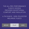 image:imageHolloway AllPro Performance Fleece HoodiePurple HeatherSilver