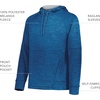 image:imageHolloway AllPro Performance Fleece HoodieRoyal HeatherSilver
