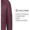 image:imageHolloway Boys Holloway Youth Allpro Performance Fleece HoodieMaroon HeatherSilver
