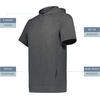 image:imageHolloway Boys Holloway Youth Ventura Soft Knit Short Sleeve HoodieCarbon Heather