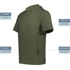 image:imageHolloway Boys Holloway Youth Ventura Soft Knit Short Sleeve HoodieOlive