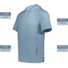 image:imageHolloway Boys Holloway Youth Ventura Soft Knit Short Sleeve HoodieStorm