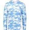 image:imageHolloway Boys Youth Stock Cottontouch Poly HoodieColumbia Blue Glacier Print