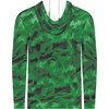 image:imageHolloway Boys Youth Stock Cottontouch Poly HoodieDark Green Shockwave Print
