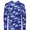 image:imageHolloway Boys Youth Stock Cottontouch Poly HoodieNavy Glacier Print