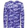 image:imageHolloway Boys Youth Stock Cottontouch Poly HoodiePurple Shockwave Print