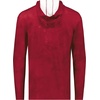 image:imageHolloway Boys Youth Stock Cottontouch Poly HoodieScarlet Cloud Print