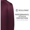 image:imageHolloway Mens 14 Zip Pullover Powered By CoolcoreMaroon