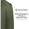 image:imageHolloway Mens 14 Zip Pullover Powered By CoolcoreOlive
