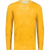 image:imageHolloway Mens CottonTouch Poly Cloud Long Sleeve TeeGold Cloud Print