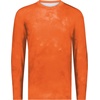 image:imageHolloway Mens CottonTouch Poly Cloud Long Sleeve TeeOrange Cloud Print