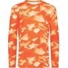 image:imageHolloway Mens CottonTouch Poly Cloud Long Sleeve TeeOrange Glacier Print