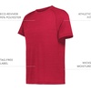 image:imageHolloway Mens Holloway Allpro TeeScarlet Heather