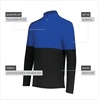 image:imageHolloway Mens Holloway Momentum Team 14 Zip PulloverBlackRoyal