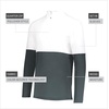 image:imageHolloway Mens Holloway Momentum Team 14 Zip PulloverIronWhite